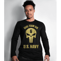 Camiseta Manga Longa Militar Punisher Seal Navy Se... - b2b-team6.com.br