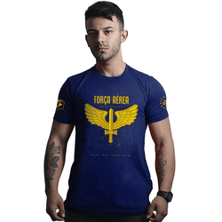 Camiseta Força Aérea Brasileira Azul - REF-105-AZU... - b2b-team6.com.br