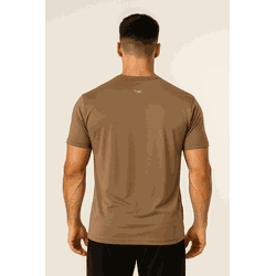 Camiseta Dry Masculino Cappuccino - 60490612216 - Bellandi Fitness & Beach