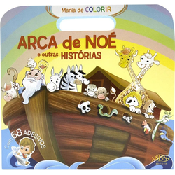 MANIA DE COLORIR ARCA DE NOE E OUTRAS HISTORIAS - ... - Benedictus Livraria Católica