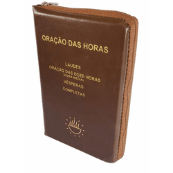 ORAÇÃO DAS HORAS COM ZÍPER - 1623 - Benedictus Livraria Católica