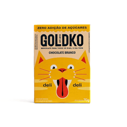 Goldko Chocolate Deli Deli Branco Zero Acucar 70g - bestcandyz