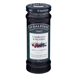 Dalfour Geleia De Cranberry e Mirtilo 284g - bestcandyz