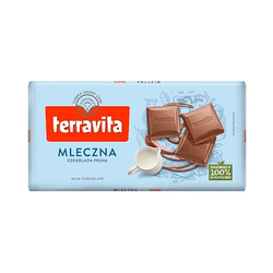 Chocolate Barra Terravita Ao Leite 100g - bestcandyz