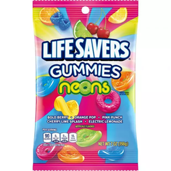 Bala Lifesavers Neons 198g - bestcandyz