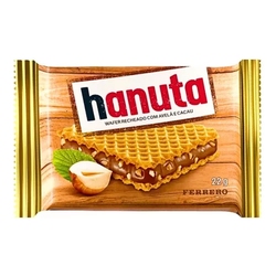 Wafer Recheio Creme De Avelã e Cacau Hanuta 22g - bestcandyz