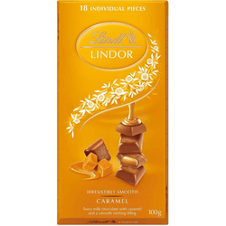 Lindt Ao Leite Com Crocante De Caramelo 100g - bestcandyz