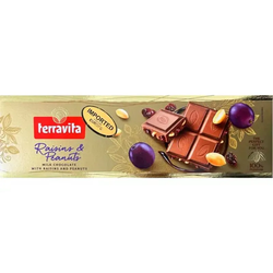 Chocolate Terravita Passas Amendoim 225g - bestcandyz