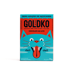 Goldko Chocolate Deli Deli Ao Leite Zero Acucar 70 - bestcandyz