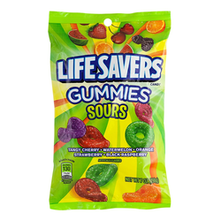 Bala Goma Life Savers Azedinho 198g - bestcandyz