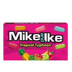 Balas Mike And Ike Sabor Tropical Typhoon Caixa 12... - bestcandyz