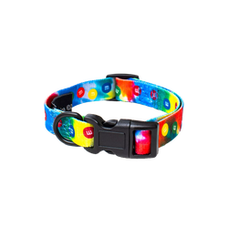 MIni Coleira Colar Pet Tie Dye - bestcandyz