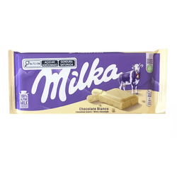 Milka White Chocolate 100g - bestcandyz