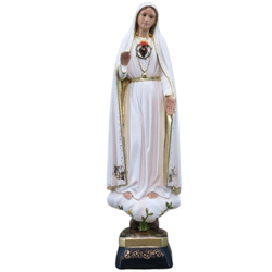 Imagem Durata - Sagrado Coração de Fátima 30 cm - 17535 - Betânia Loja Católica 