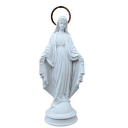 Imagem Durata - Nossa Senhora das Graças Branca 30 cm - 28137 - Betânia Loja Católica 