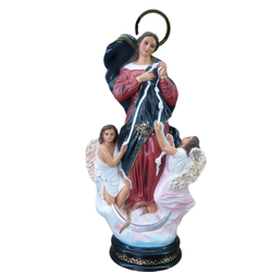 Imagem Durata - Nossa Senhora Desatadora dos Nós 30 cm - 26562 - Betânia Loja Católica 