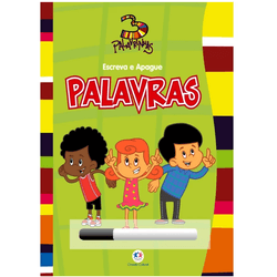 Livro Escreva e apague 3 Palavrinhas - Palavras - 30706 - Betânia Loja Catolica 