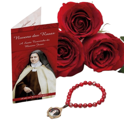 Novena das Rosas - Santa Teresinha do menino Jesus - 24823 - Betânia Loja Católica 