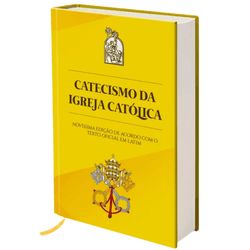 Catecismo da Igreja Católica (grande) Edição Luxo - 29556 - Betânia Loja Católica 