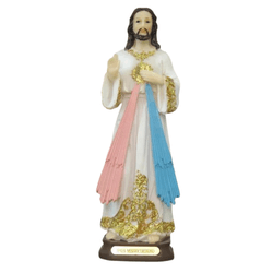 Imagem em Resina - Jesus Misericordioso 22 cm - 25333 - Betânia Loja Católica 