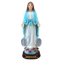 Imagem Resina - Nossa Senhora das Graças 20cm - 12699 - Betânia Loja Catolica 