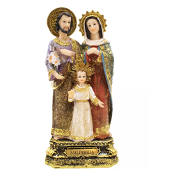 Imagem : Sagrada Família em Resina - 21 cm - 13933 - Betânia Loja Católica 