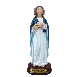 Imagem Resina - Santa Luzia 20cm - 14339 - Betânia Loja Catolica 