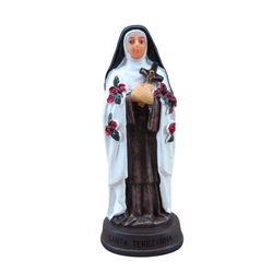 Imagem Resina - Santa Teresinha 8cm - 25048 - Betânia Loja Católica 