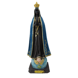 Imagem Resina - Nossa Senhora Aparecida 31cm - 29957 - Betânia Loja Católica 