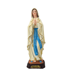 Imagem resina - Nossa Senhora de Lourdes 30 cm - 29960 - Betânia Loja Católica 
