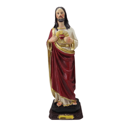 Imagem de Resina - Sagrado Coração Jesus - 30 cm - 29956 - Betânia Loja Católica 