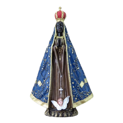 Imagem Resina - Nossa Senhora Aparecida 43 cm - 22036 - Betânia Loja Catolica 