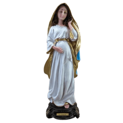 Imagem Resina - Nossa Senhora Grávida 30 cm - 25830 - Betânia Loja Catolica 