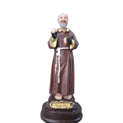 Imagem em Resina - São Padre Pio 12 cm - 20704 - Betânia Loja Católica 