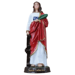 Imagem Resina - Santa Catarina 20 cm - 23898 - Betânia Loja Catolica 