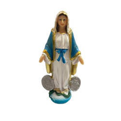 Imagem Resina - Nossa Senhora das Graças 13 cm - 33361 - Betânia Loja Catolica 