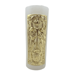 Círio Pascal 15x7 Branco - Perfumado - 29801 - Betânia Loja Catolica 