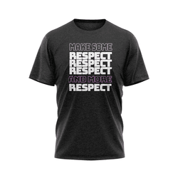 Camiseta Betta13 Make Some Respect Preto - camiset... - Betta13
