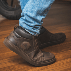 Tênis Cano Médio BEAGLE - Dark Brown