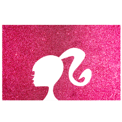 Tapete Temático Decorativo Boneca Barbie Pink - Loja | Bibi Painéis