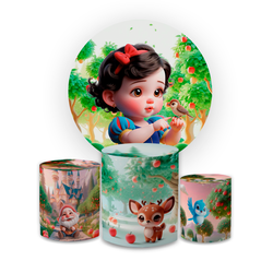 Kit Capas Painel + Trio Cilindros Tema Branca De N... - Loja | Bibi Painéis