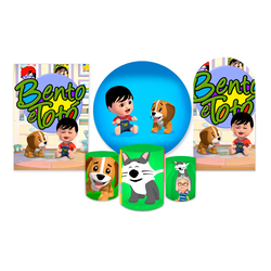 Kit Completo Bento e Totó - Loja | Bibi Painéis