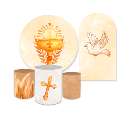 Kit Capa Painel + Trio Cilindros Kit Romano Santa ... - Loja | Bibi Painéis