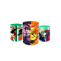 Kit Trio De Cilindros Naruto - Loja | Bibi Painéis