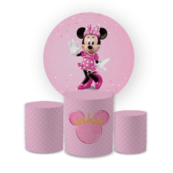 Kit Capa Painel Redondo + Trio Cilindros Decoração... - Loja | Bibi Painéis