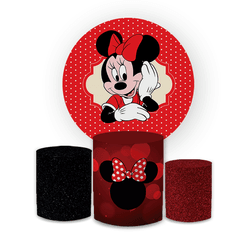 Kit Capa Painel Redondo + Trio Cilindros Decoração... - Loja | Bibi Painéis