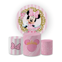 Kit Capa Painel Redondo + Trio Cilindros Decoração... - Loja | Bibi Painéis