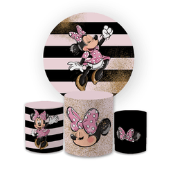 Kit Capa Painel Redondo + Trio Cilindros Decoração... - Loja | Bibi Painéis