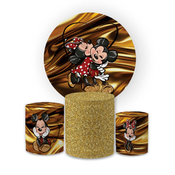 Kit Capa Painel Redondo + Trio Cilindros Decoração... - Loja | Bibi Painéis