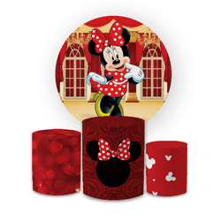 Kit Capa Painel Redondo + Trio Cilindros Decoração... - Loja | Bibi Painéis